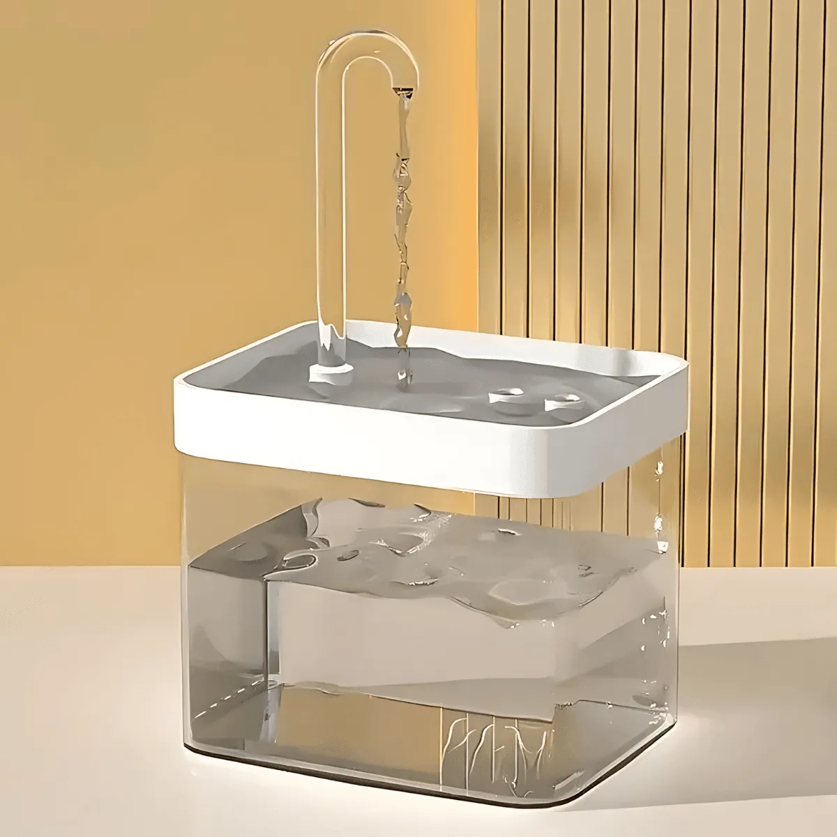 Pet Water Fountain Dispenser – Automatic, Quiet, and Durable 50.7Oz Hydration Solution with Adjustable Flow for Cats and Dogs