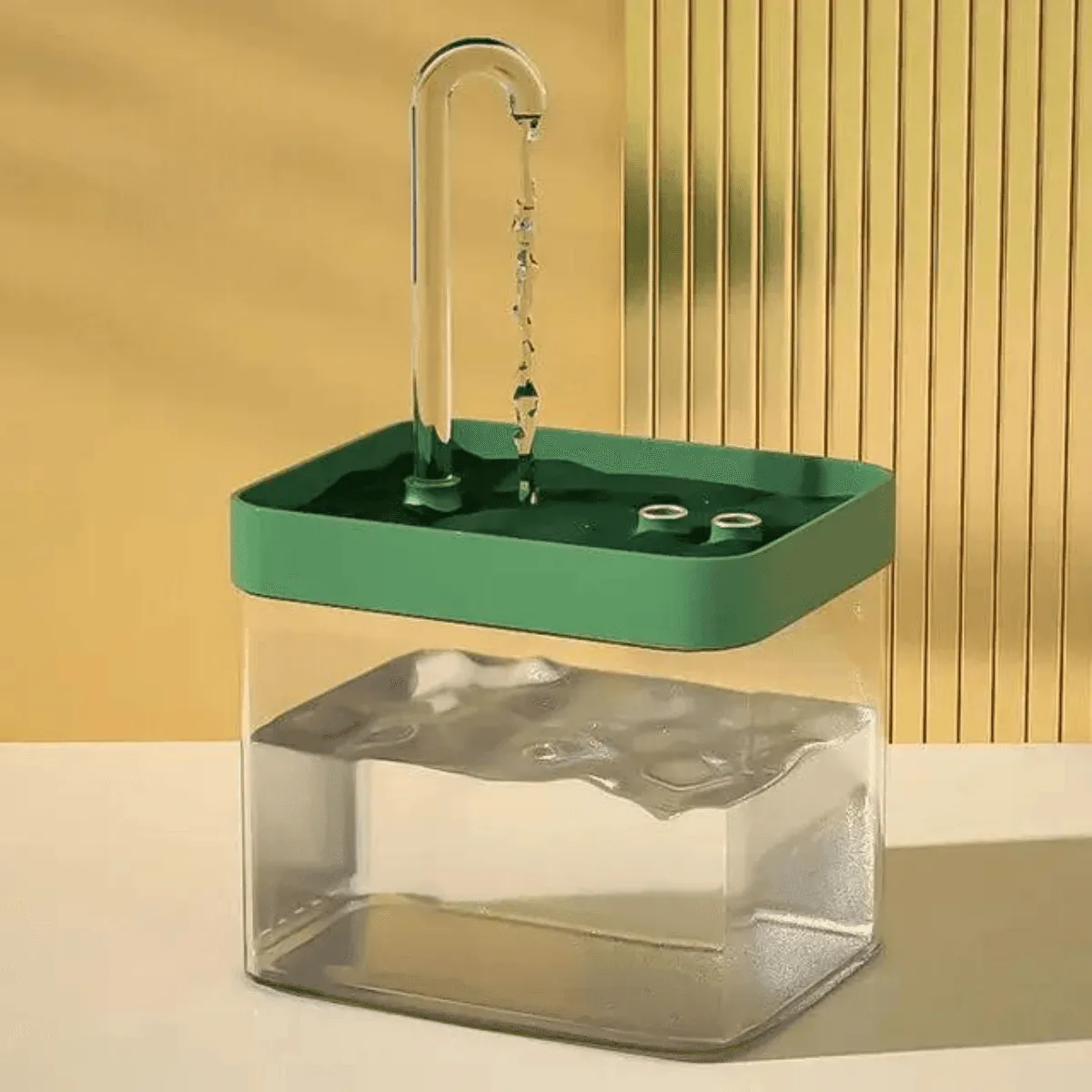 Pet Water Fountain Dispenser – Automatic, Quiet, and Durable 50.7Oz Hydration Solution with Adjustable Flow for Cats and Dogs
