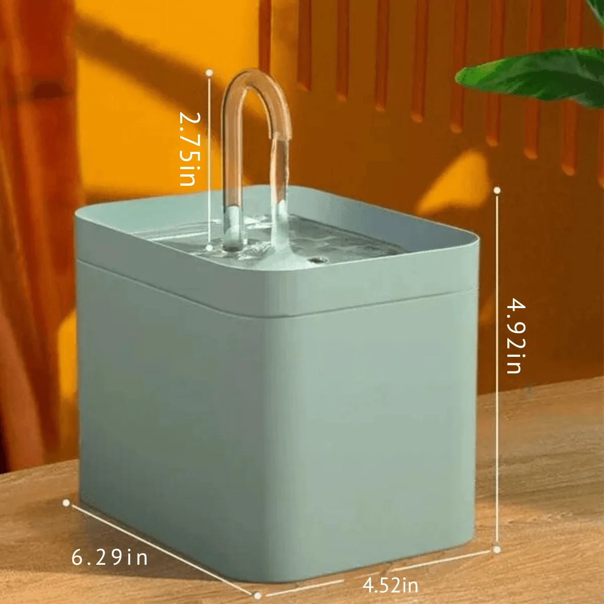 Pet Water Fountain Dispenser – Automatic, Quiet, and Durable 50.7Oz Hydration Solution with Adjustable Flow for Cats and Dogs