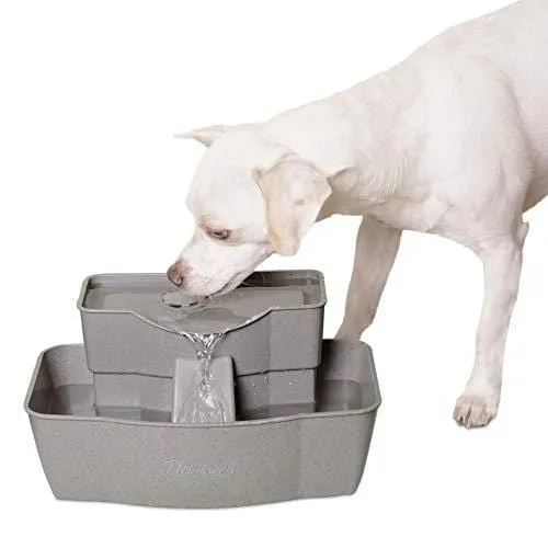 PetSafe Drinkwell Multi-Tier Dog and Cat Water Fountain, Automatic Drinking Fountain for Pets, 100 oz. Water Capacity