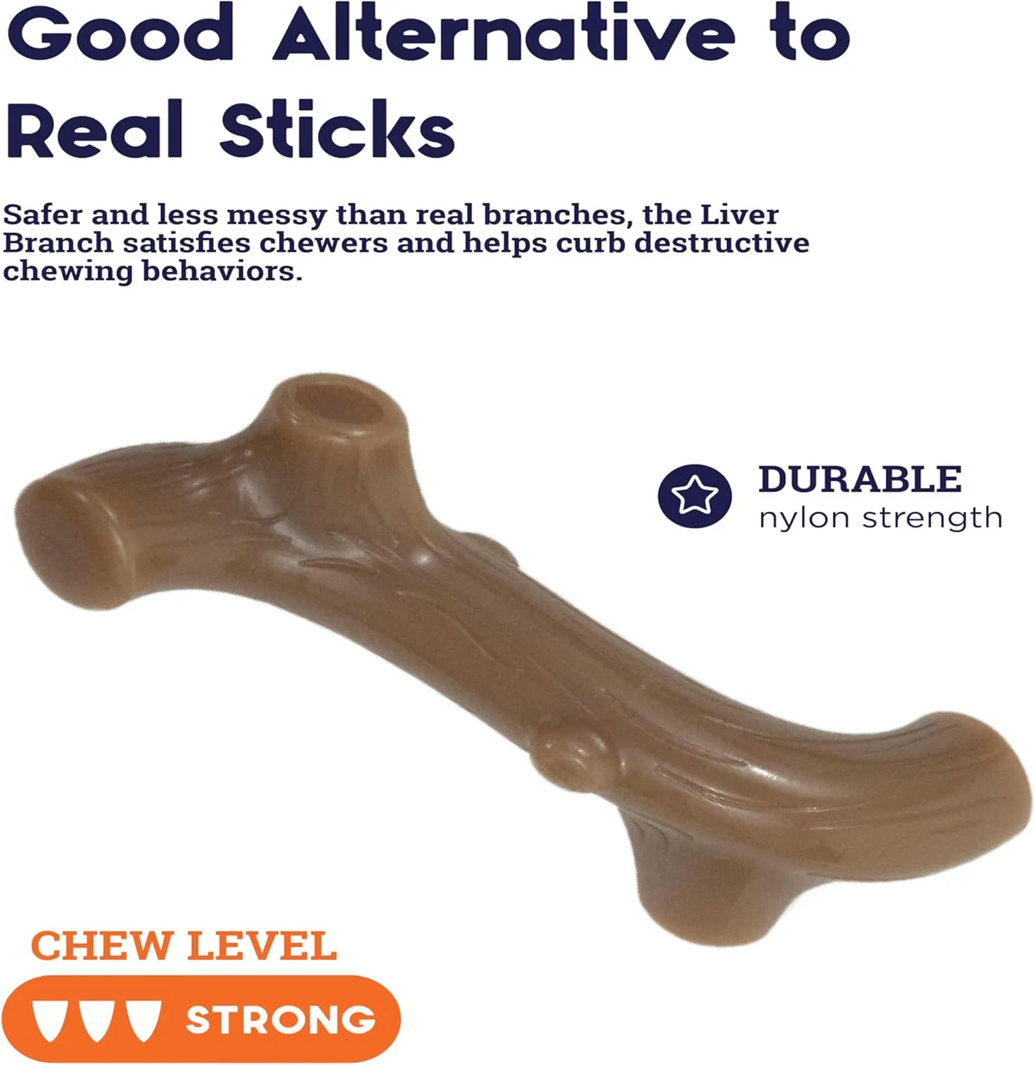 Petstages Dog Chew Toys  Safe and Long Lasting Chewable Sticks - Tough Alternative Chewing Sticks for Dogs