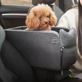Portable Pet Safety Seat for Cars - Ideal for Small Dogs and Cats