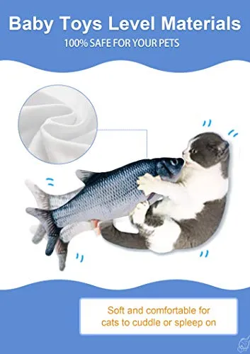 Potaroma Electric Interactive Moving Floppy Fish Toy | Dogs & Cats