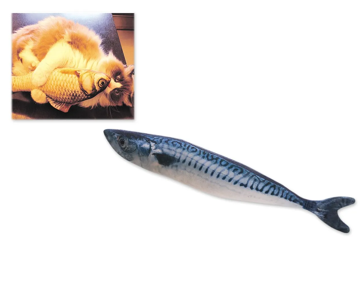 Realistic Catnip Fish Toy for Cats