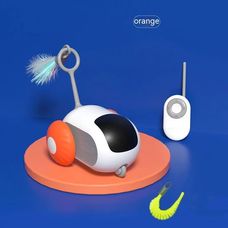 Remote Control Interactive Cat Car Toy Automatic Self-moving