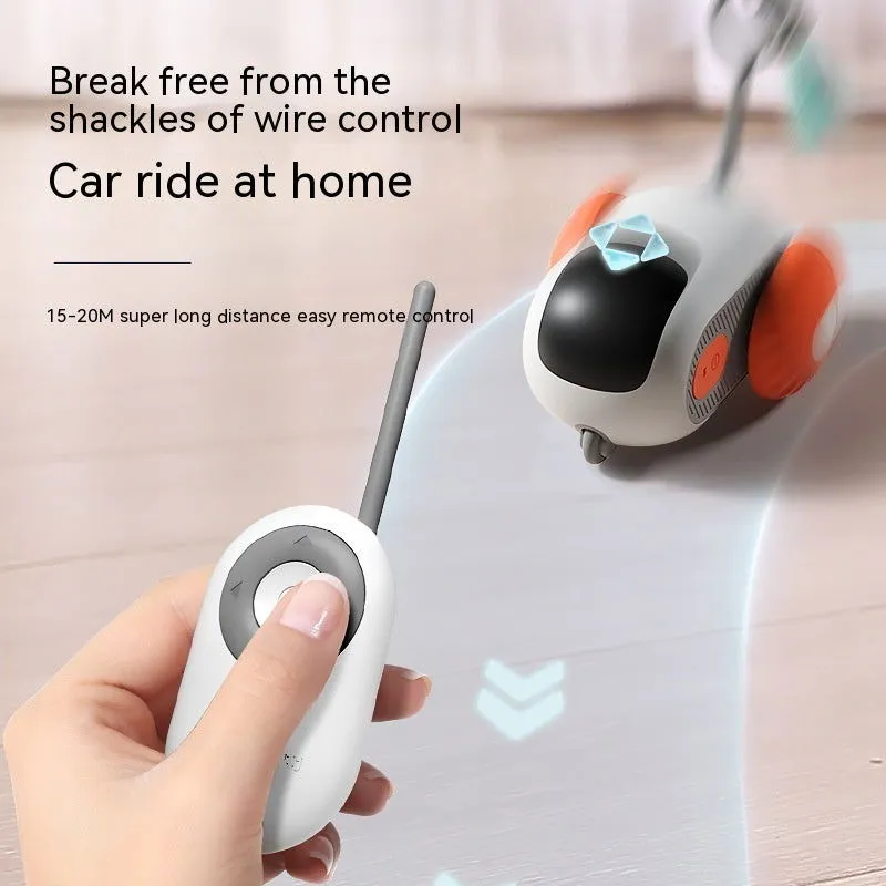 Remote Control Interactive Cat Car Toy Automatic Self-moving
