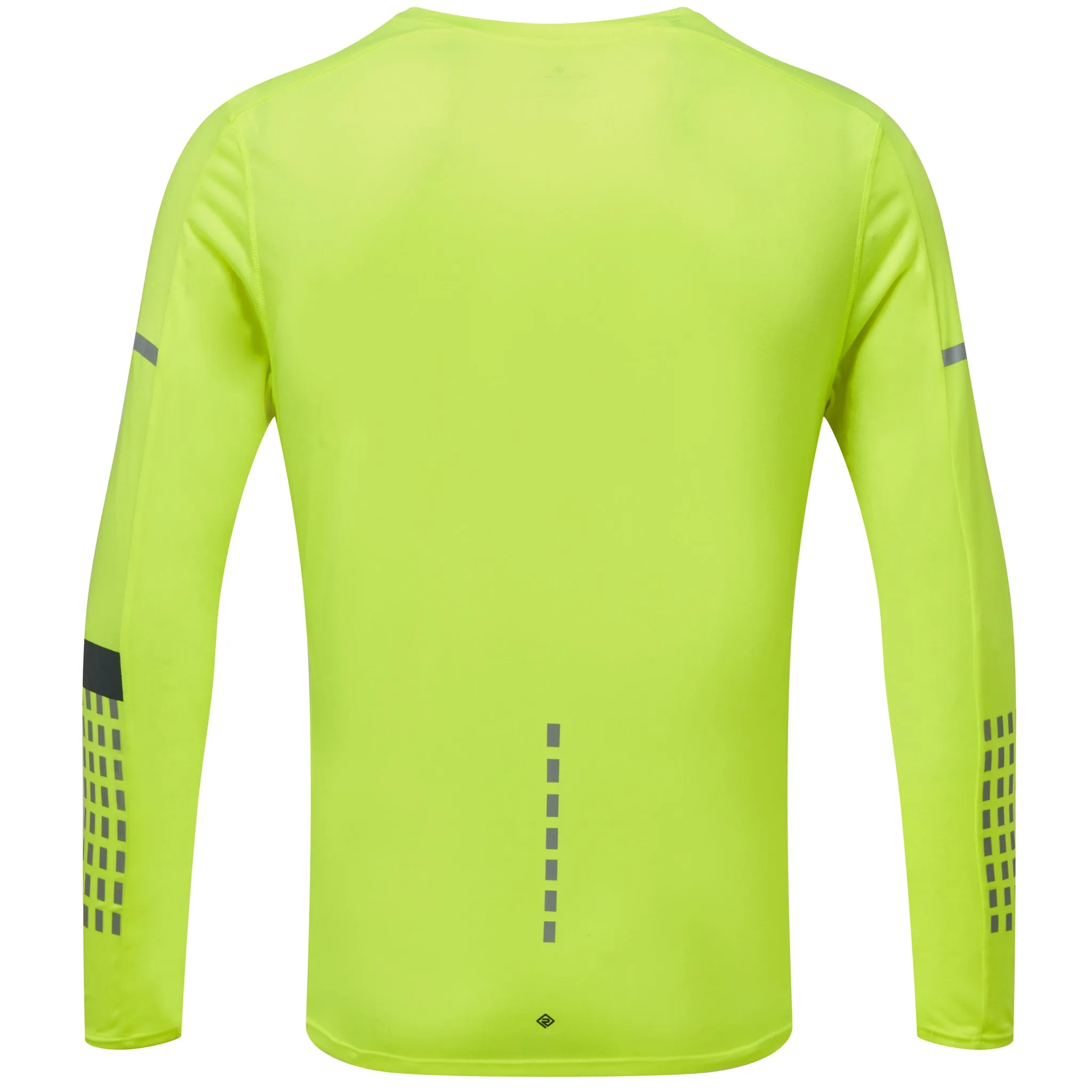 Ronhill Tech Afterhours L/S Tee Men's Fluo Yellow Charcoal Reflect