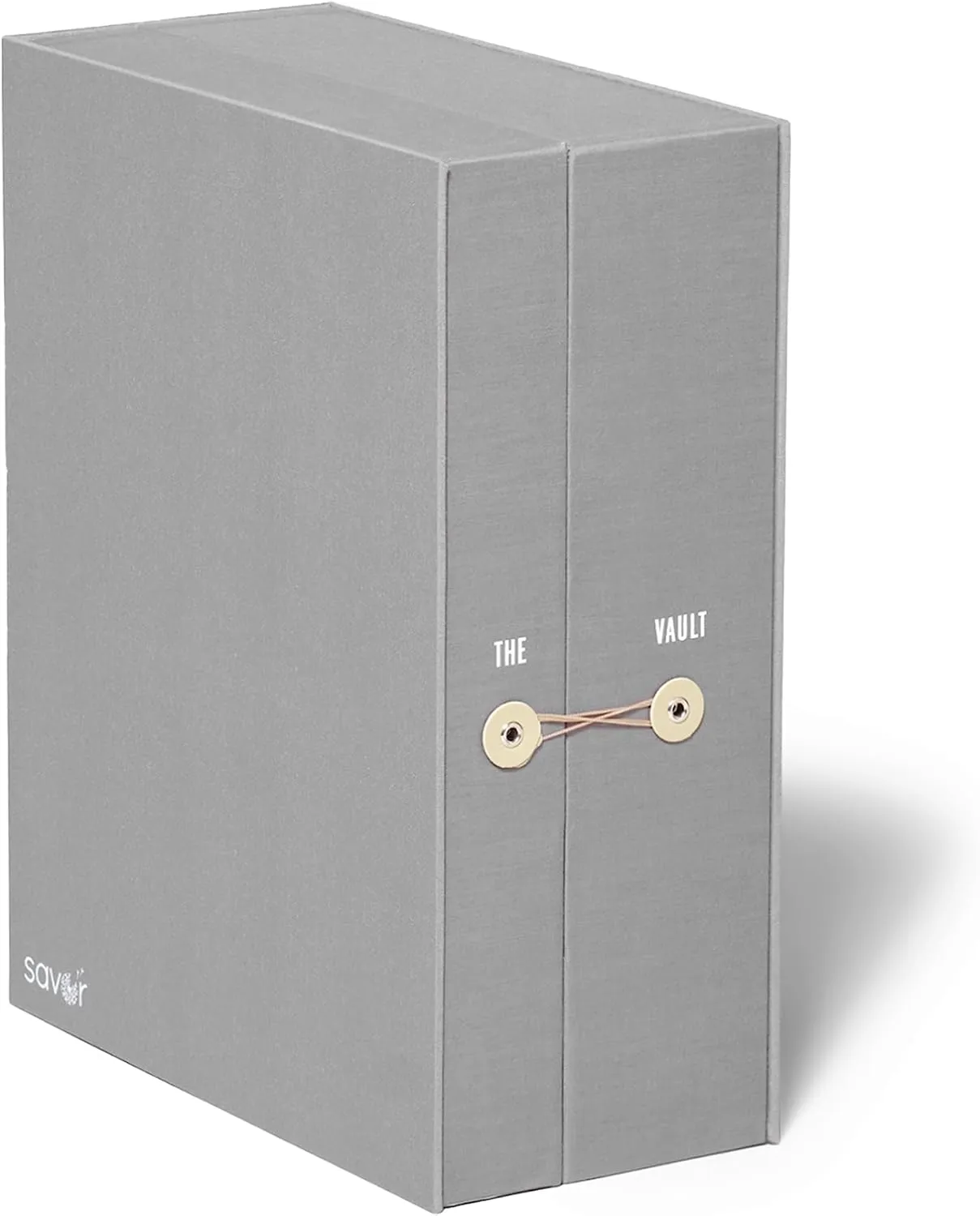 Savor | All-in-One Desk Organizer | Slate Gray  Keep Desk, Office, and Home Organized All-In-One Storage System for Important Files, Documents, Stationery, and Office Supplies