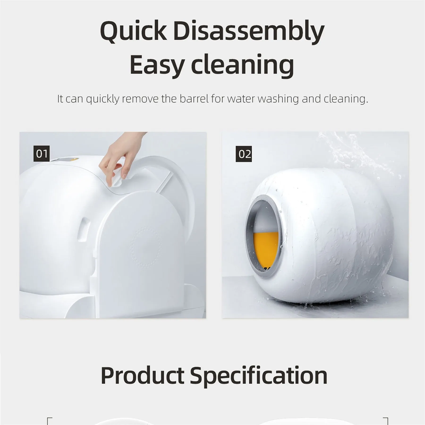 Smart Auto Cat Litter Box Cat Litter Box Self-cleaning