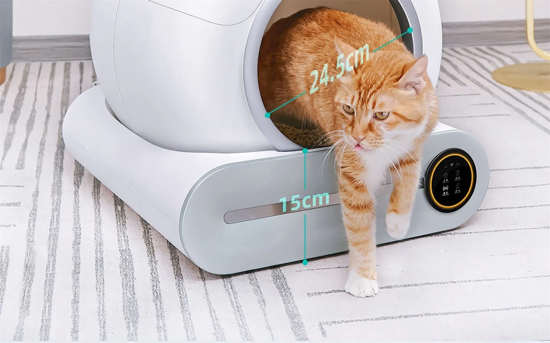 Smart Auto Cat Litter Box Cat Litter Box Self-cleaning