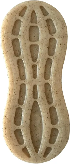 SodaPup Peanut  Durable Dog Chew Toy Made in USA from Non-Toxic, Pet Safe, Food Safe Nylon Material for Mental Stimulation, Clean Teeth, Fresh Breath, Problem Chewing, Calming Nerves & More