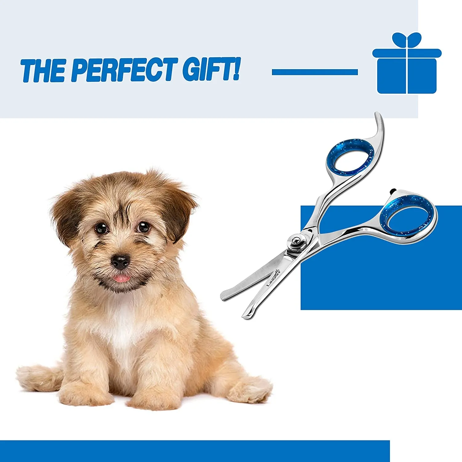 Straight Dog Grooming Scissors
