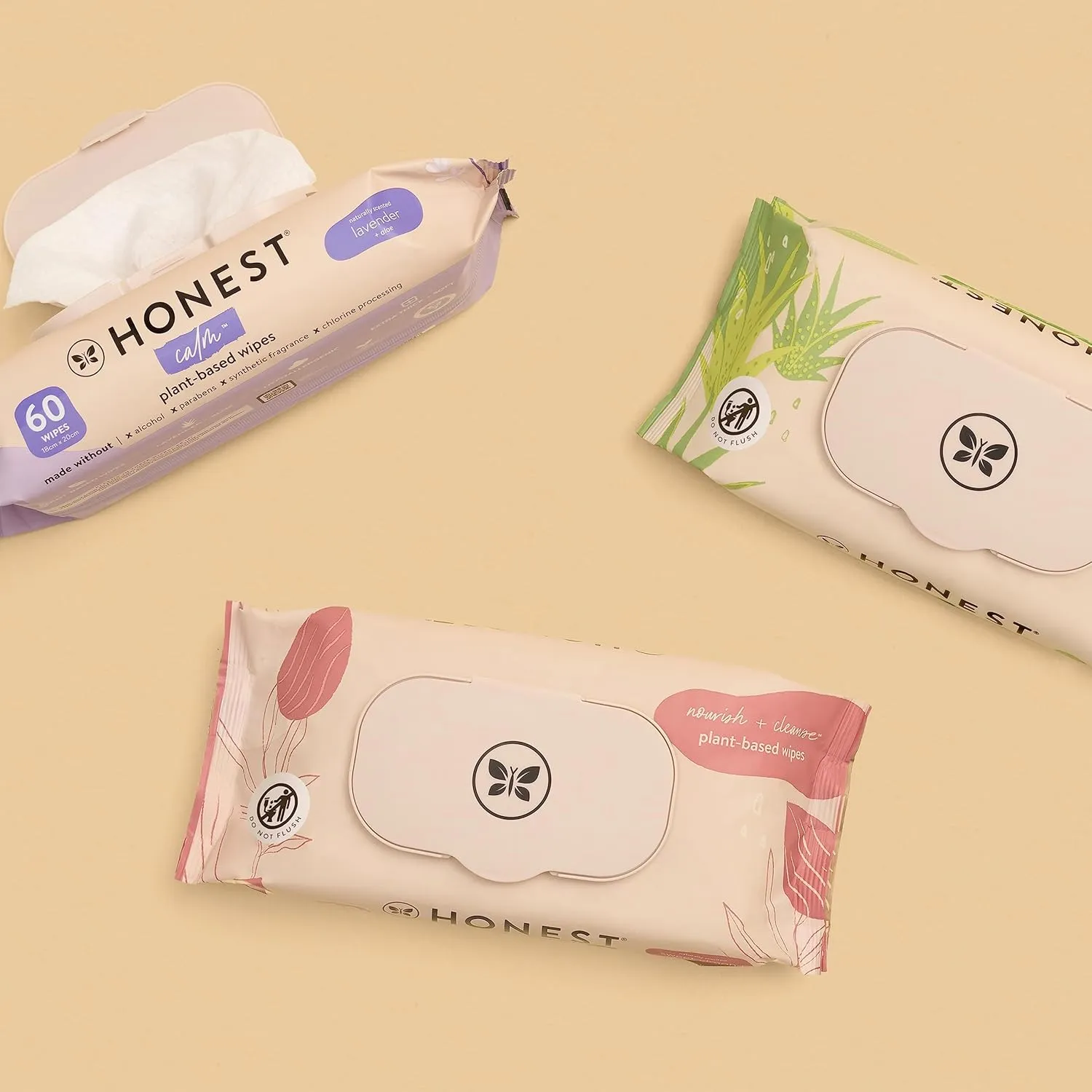 The Honest Company Hydrate   Cleanse Naturally Scented Wipes | Cleansing Multi-Tasking Wipes | 99% Water, Plant Based, Hypoallergenic | Aloe   Cucumber, 60 Count
