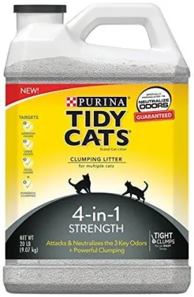 Tidy Cats 4-in-1 Strength Clumping Cat Litter