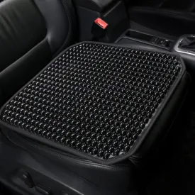 Universal PVC Beaded Car Seat Cushion with Massage and Waist Support