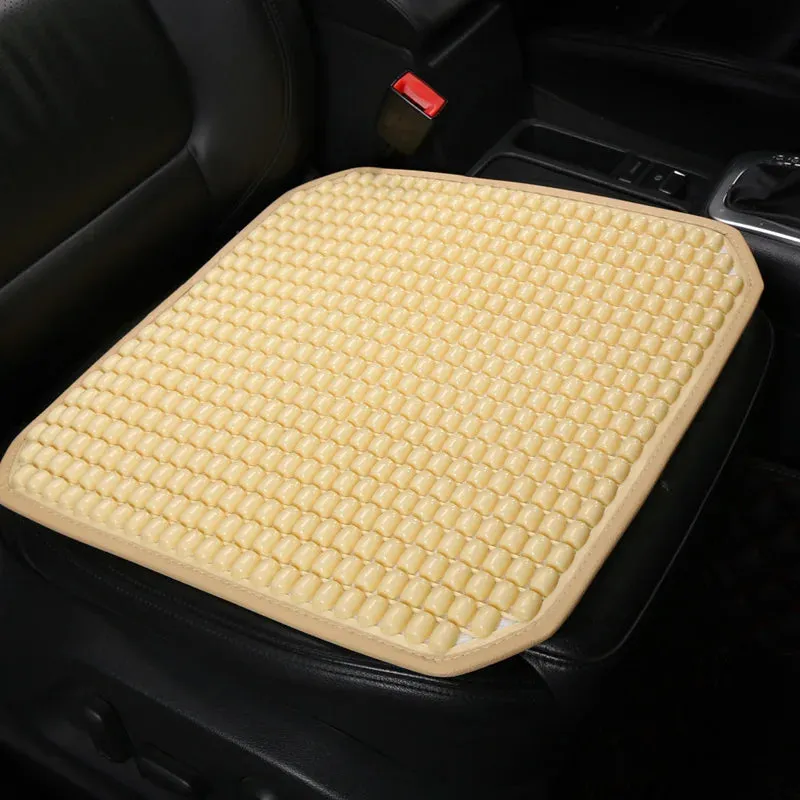 Universal PVC Beaded Car Seat Cushion with Massage and Waist Support