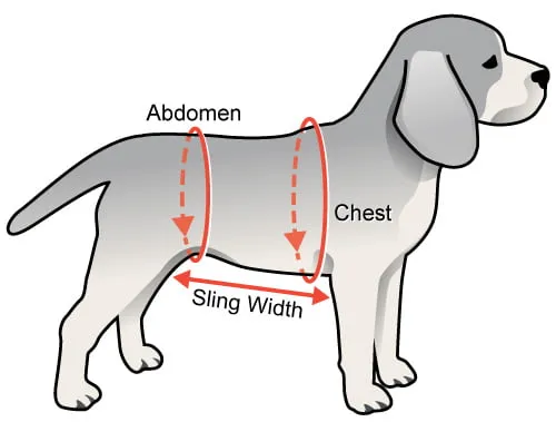 Walkin' Pets - Support Sling for Dogs