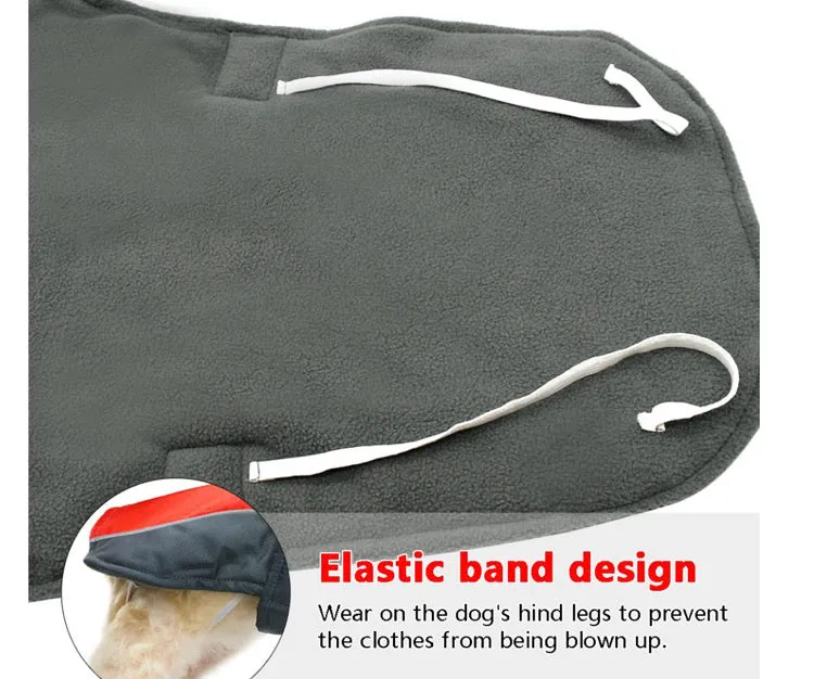 Waterproof Dog Winter Coat Warm Jacket- 3TAS684