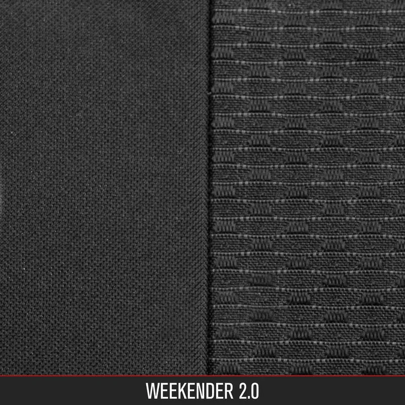 Weekender Jacquard Seat Covers Suits Isuzu D-Max LS/LS-U/LS-M/LS-Terrain 5/2012-7/2020 Dual Cab Waterproof