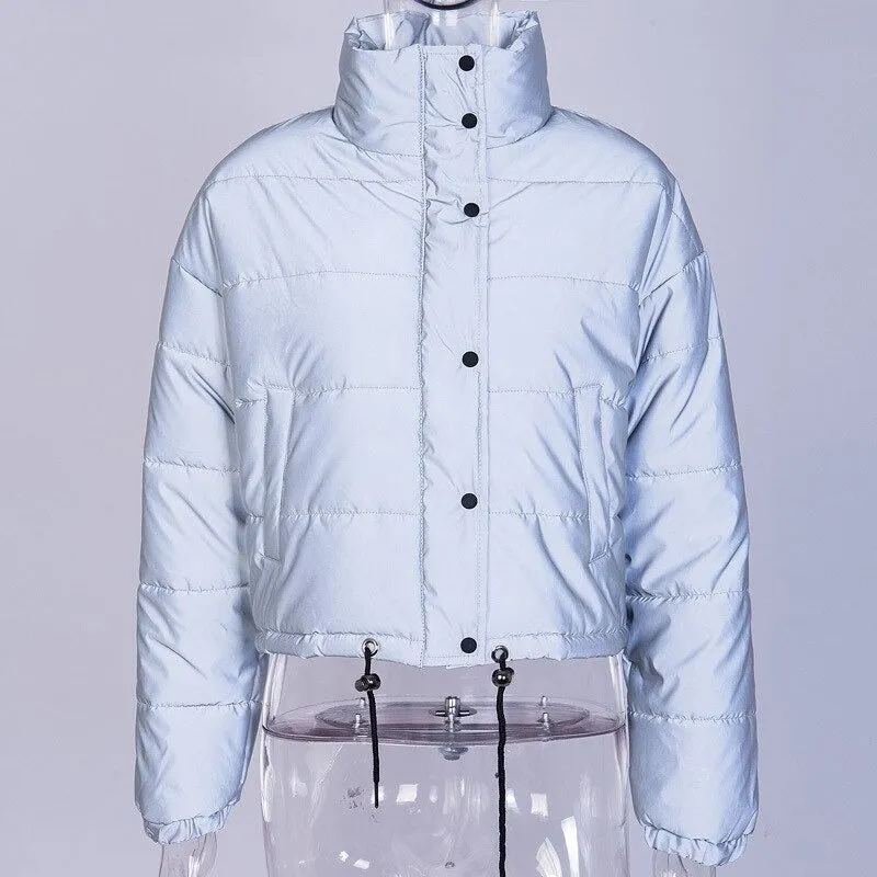Winter Warm Reflective Puffer Jacket