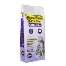 Wonder Wheat Original Cat Litter 8kg